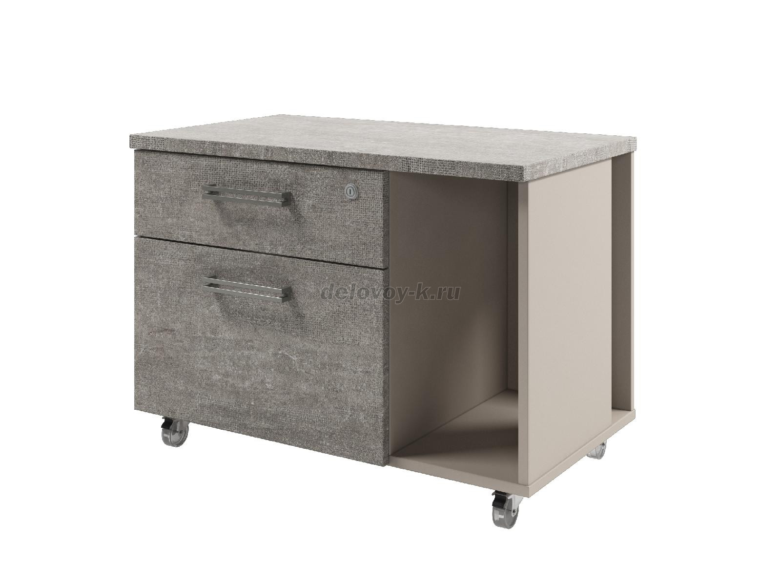 D-292 Тумба подкатная, 2 ящика. фото