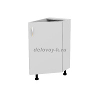 Тумба кухонная угловая (завершающая правая) с распашной дверью 350-580-720 рис1