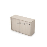 6ШКЗ.011 Шкаф-купе с замком (1235-400-750) Шамони светлый рис1