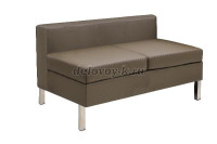 Секция диванная 2-местная без подлокотников Маэстро V-800 рис1