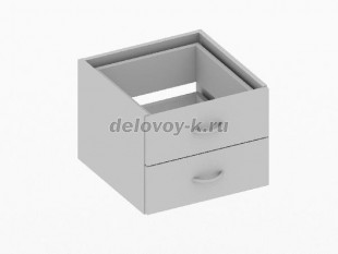 Тумба подвесная к столу 390х430х330 ПР-17.02 рис1