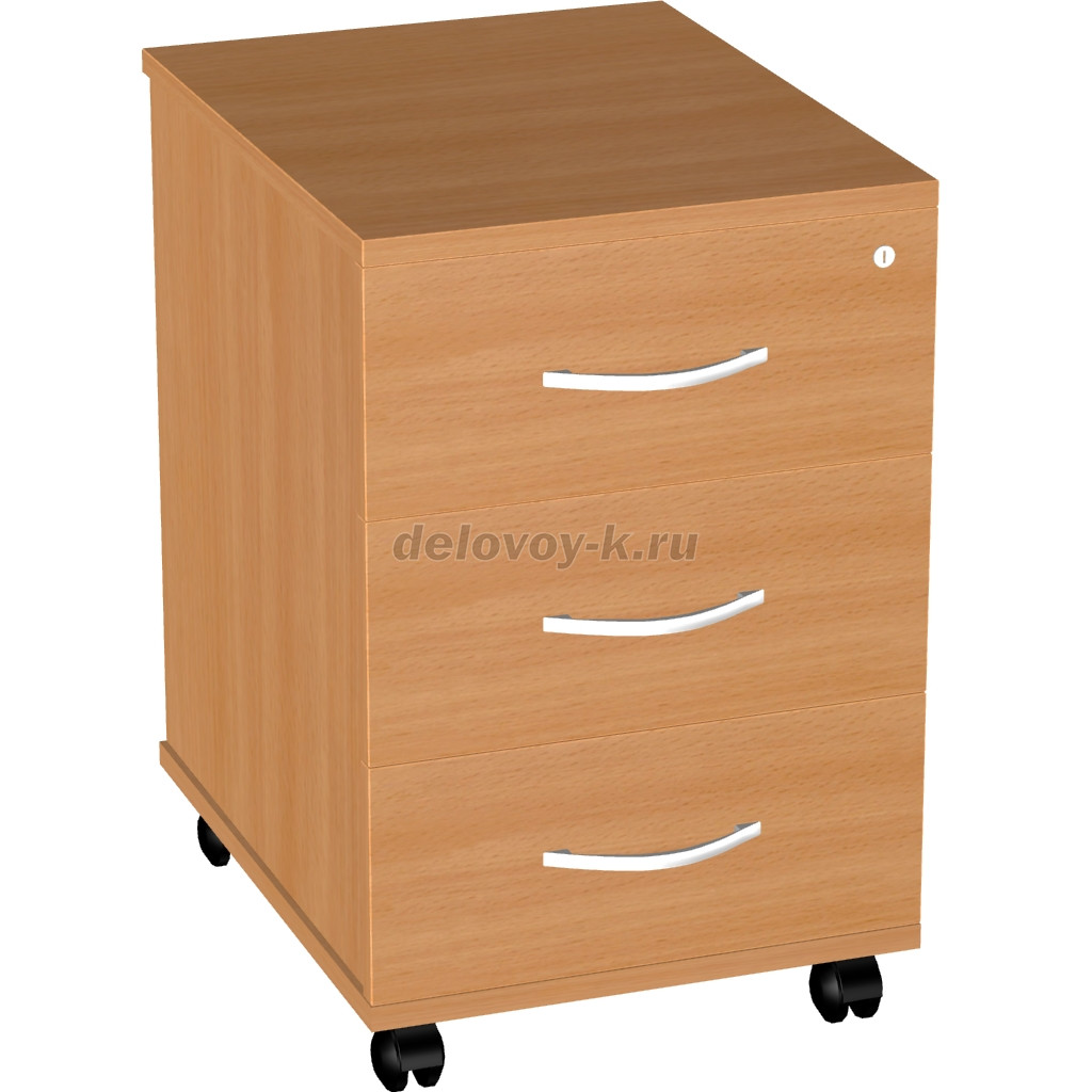 Тумба выкатная с центральным замком Э-37.0 с ц.з. фото