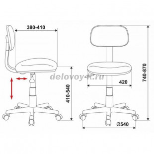Кресло детское Бюрократ CH-W201NX рис2