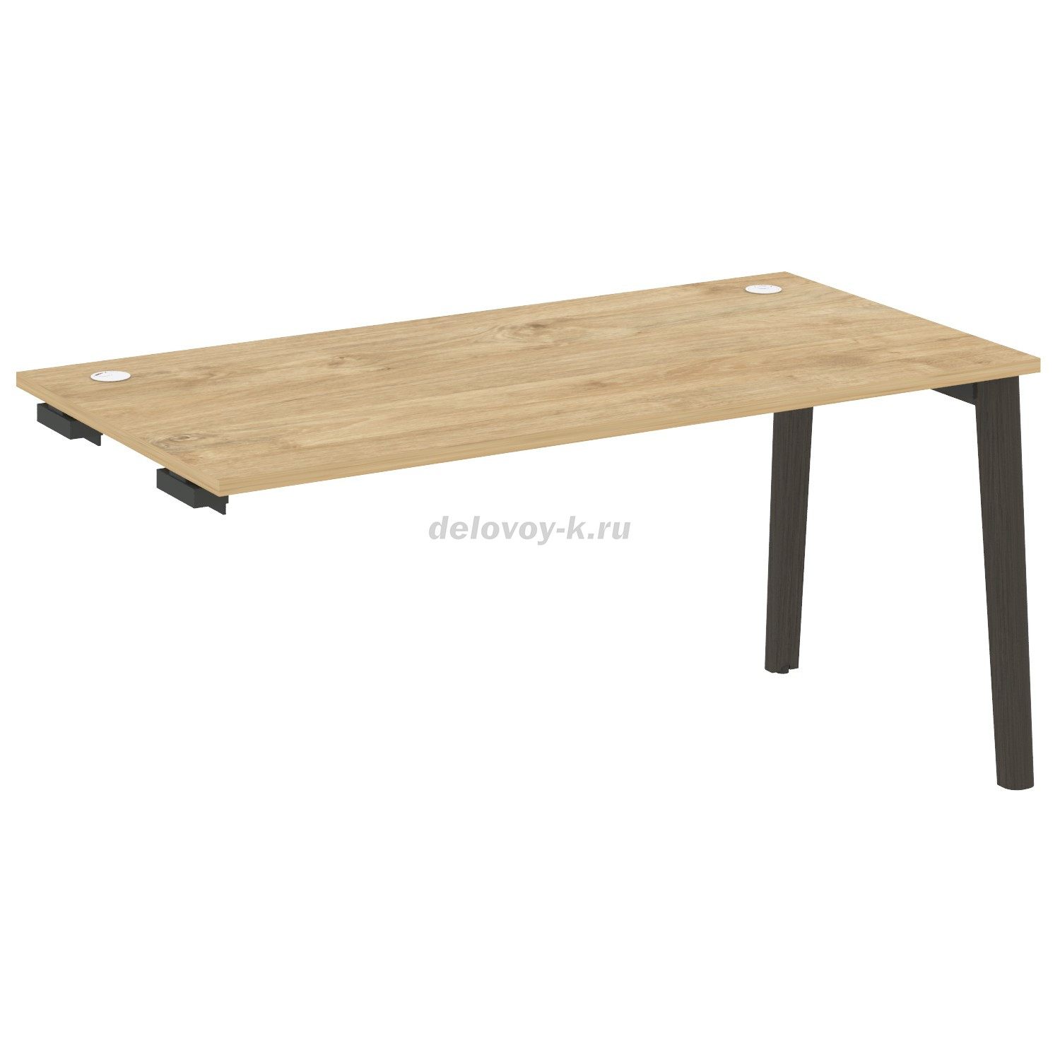Стол-приставка к опорным элементам, опоры - массив дерева 1580*800*750  OW.SPR-4.8 фото