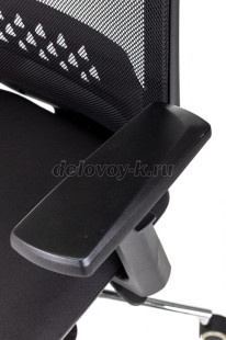 Кресло руководителя Бюрократ MC-612N-H сетка/ткань, крестовина металл рис2