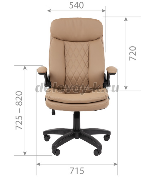 Кресло руководителя CHAIRMAN 533 экокожа рис3