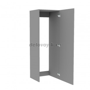 Пенал под встроенный котел с одной распашной дверью 550*450*1280 рис2