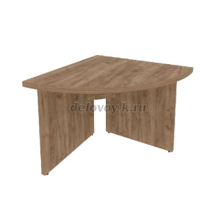 Угловой модуль переговорного стола левый (левое направление текстуры на столе) KPR-4 (L) рис1