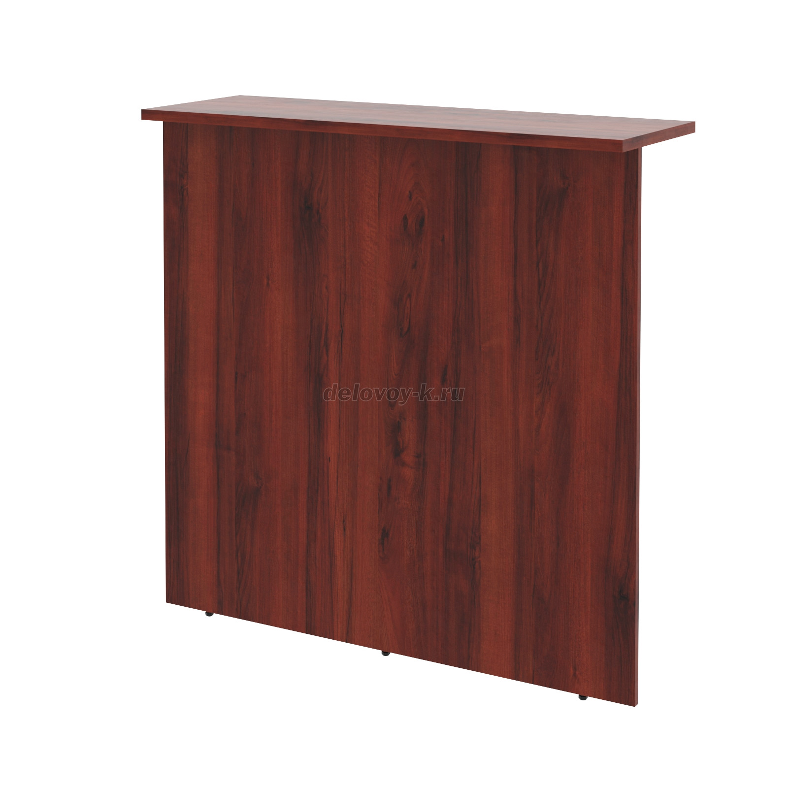 Стойка ресепшен прямая DMS 120 1200х400х1200 фото