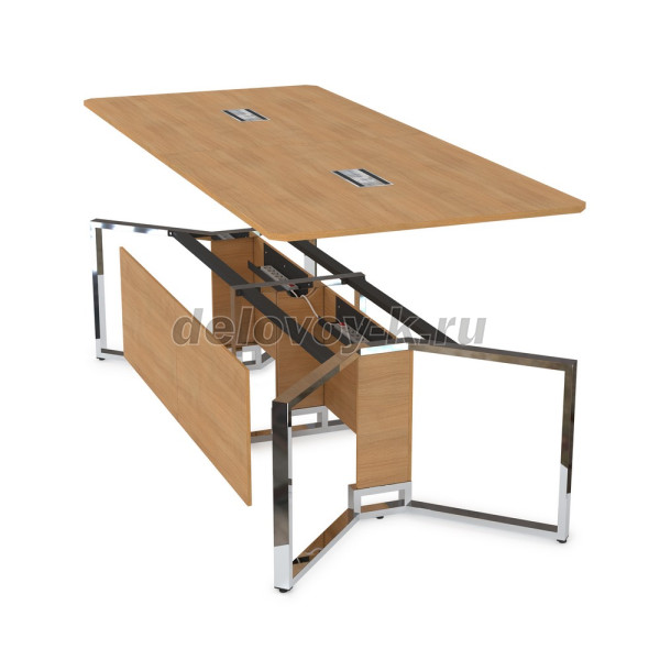 16СКК.124 Стол-квадрат бенч, конечный модуль (1400*1200*750) рис5