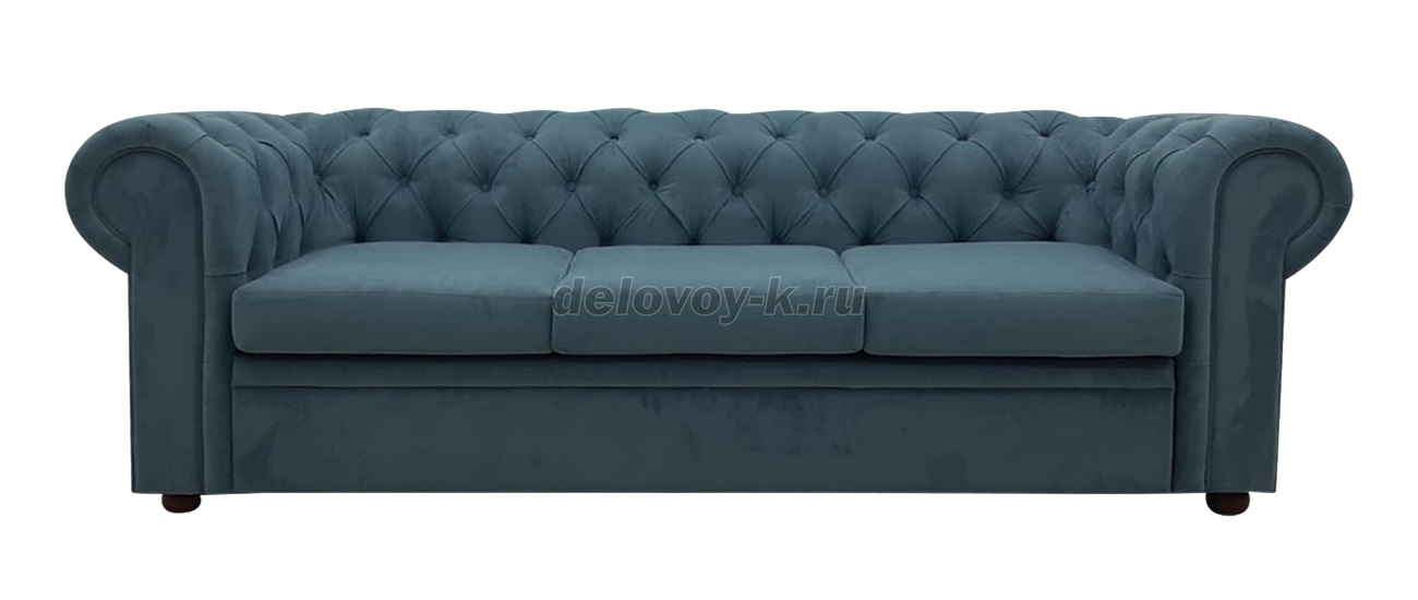 Диван 3-местный Честер Люкс С-500Л/3  232*90*75см фото