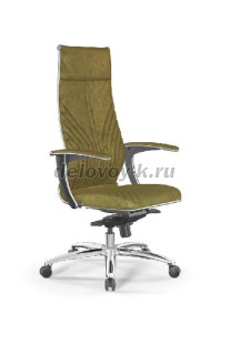 Кресло руководителя METTA Samurai Велюр B1-13U мультиблок со слайдером рис1