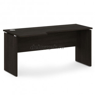 Стол письменный эргономичный с заглушкой кабель-канала V-36 правый рис1