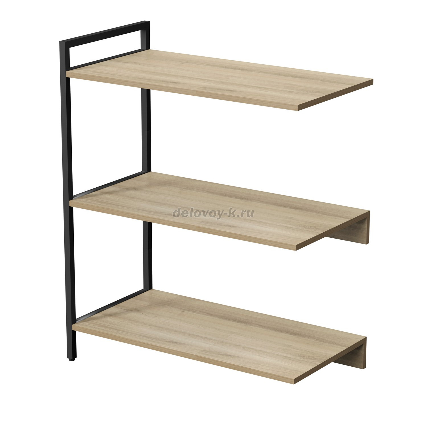 10СПС.3.800 Стеллаж промежуточный средний 3 полки, широкий (780*400*952) фото