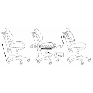 Кресло детское Бюрократ KD-2 рис2