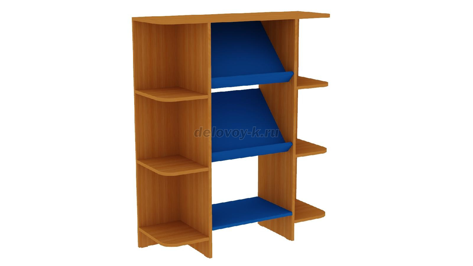 Стеллаж для книг СТ-005 1000*340*1200 фото