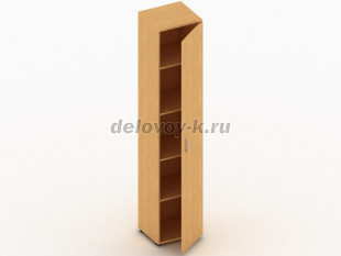 Шкаф для документов узкий высокий закрытый 400х370х2030 ПР-44/26.01 рис1