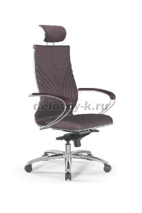 Кресло руководителя METTA Samurai Велюр L2-13K мультиблок со слайдером рис1