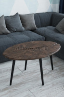 Стол журнальный Арабика браун чёрный_h_1000 рис2