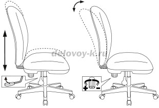 Кресло детское Бюрократ KD-W10 рис2