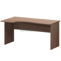Стол эргономичный левый А-202.ЛВ Темный шимо рис1