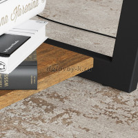 Стол журнальный Трисс дуб американский черная лакобель черный_f1_1000 рис3