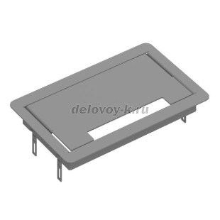 PF-01  Лючок кабель-канала 250х160х55 рис1