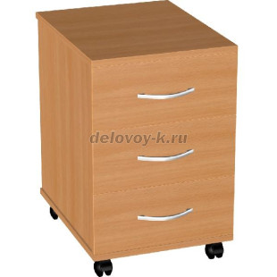 Тумба выкатная без замка Э-37.0 б.з. рис1