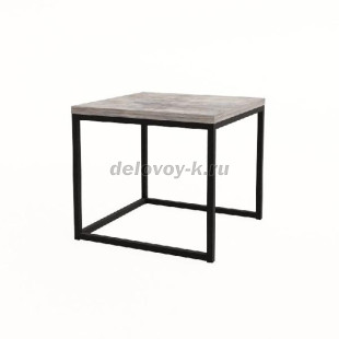21B-LOGIC.001 Стол журнальный квадратный большой BIG LOGIC (500*500*450) рис2