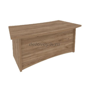 Стол руководителя криволинейный KSR-2  1800*940*765 рис1