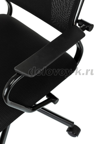 Кресло руководителя Бюрократ CH Balance сетка/ткань крестовина металл черный рис2