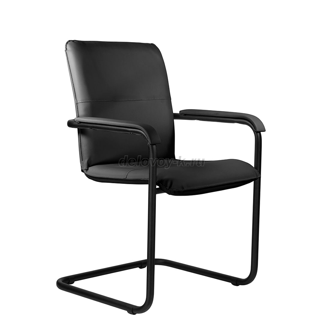 Стул София каркас черный, экокожа S фото