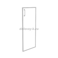 Фасад стекло в раме средний правый (лакобель, белый) O.SR-2(R) white рис1