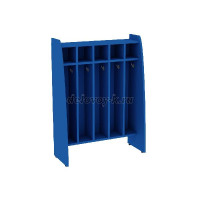 Шкаф для полотенец напольный пятисекционный ШДП-13 рис1