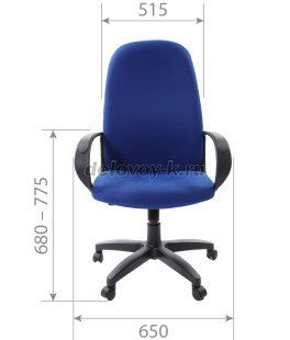 Кресло руководителя CHAIRMAN 279 сетка TW рис2