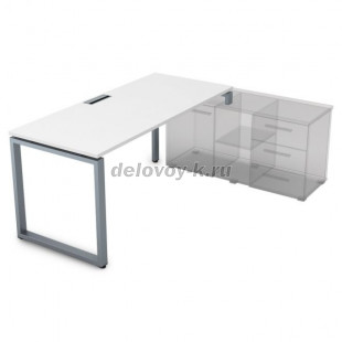 СТП-О.975 Стол рабочий прямолинейный, три опоры - правый (1800*700*750) рис4