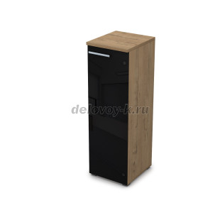 9ПП.017.7 Пенал средний со стеклом (400*450*1245), правый рис2