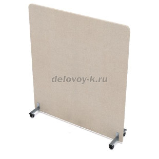 011.МП.1316 Акустическая мобильная перегородка на колесных опорах 1350*377*1600 рис1