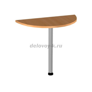 Э-34.0 Приставка полукруглая без опоры 800*400 рис2