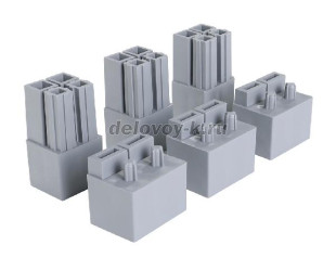 Комплект пластиковых опор ML 6 шт. (40x44x32)*6 рис1