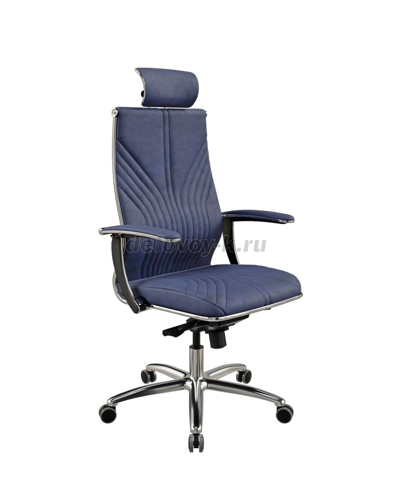 Кресло руководителя METTA Samurai Велюр L2-13U мультиблок со слайдером фото