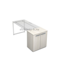 9Т.007 Тумба распашная (700-450-750) ivory рис3