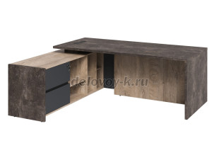 EN.SR-106  Стол руководителя угловой левый 2100х1785х760 рис2