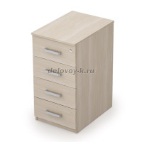 6ТЗ.002 Тумба приставная с замком (394-550-750) Шамони светлый рис4