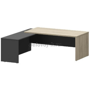 КZР-20 L Стол руководителя с приставкой левый 2000х2000х750 рис2