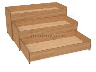 Кровать 3-х ярусная выкатная, 1480*650*710 (КР-013) рис1