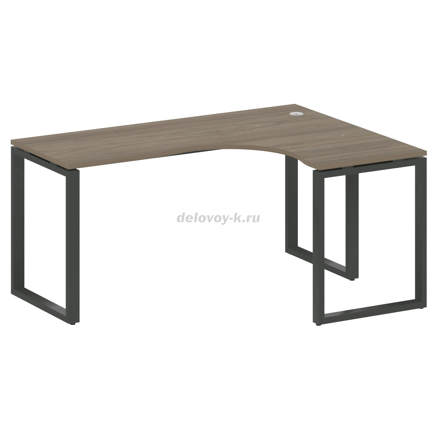 Стол криволинейный правый на О-образном м/к 1600*1200*750  БО.СА-4 Пр фото