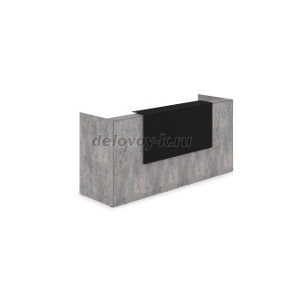 1КР-КЛ.001.1 Комплект Ресепшн с фартуком HPL 2432*750*1149 с подсветкой рис4