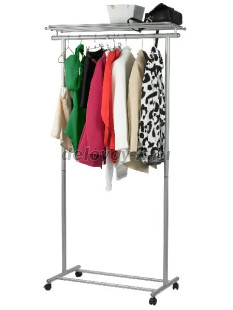 Вешалка напольная на колесах М 9 рис1