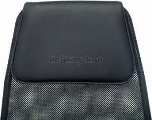 Кресло Бюрократ KB-5M/SL с подголовником крестовина металл хром рис5